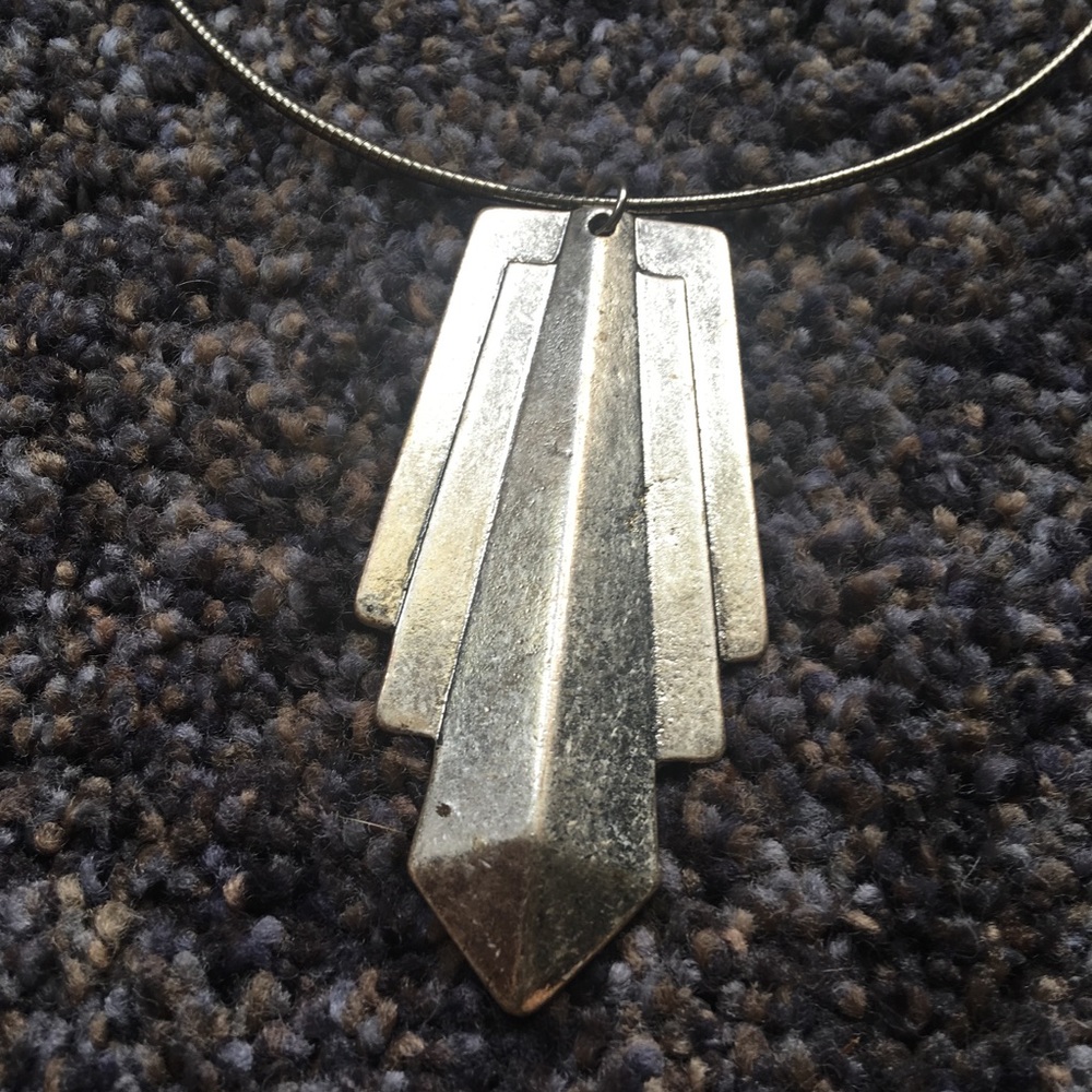NWOT Art Deco Statement Choker - Picture 3 of 11